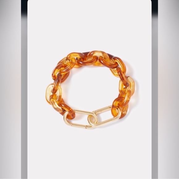 Evereve Essie tortoise bracelet size 7.5” - Picture 4 of 16